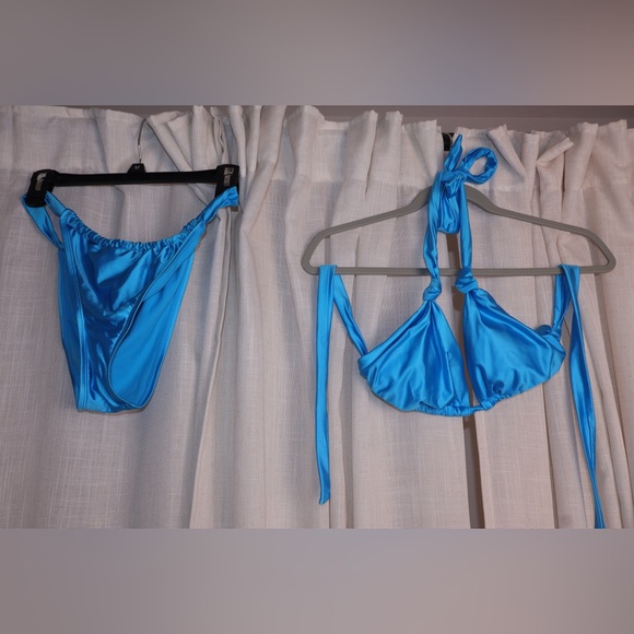 Wild Fable Bright Blue Swimsuit - Picture 3 of 8